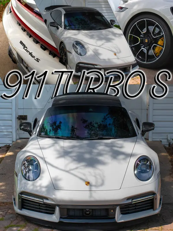 Porsche 911 Turbo S car poster designed by Izayuh Visuals