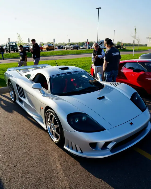 Saleen S7, cars & coffee: car photography by Izayuh Visuals in Sioux Falls, SD